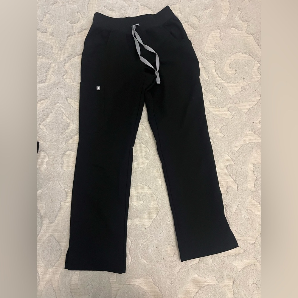 Figs Kade Cargo Pant Black XS PETITE